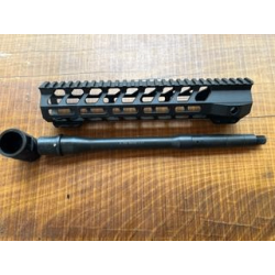 AR15 11.5" barrel, nut and hand guard
