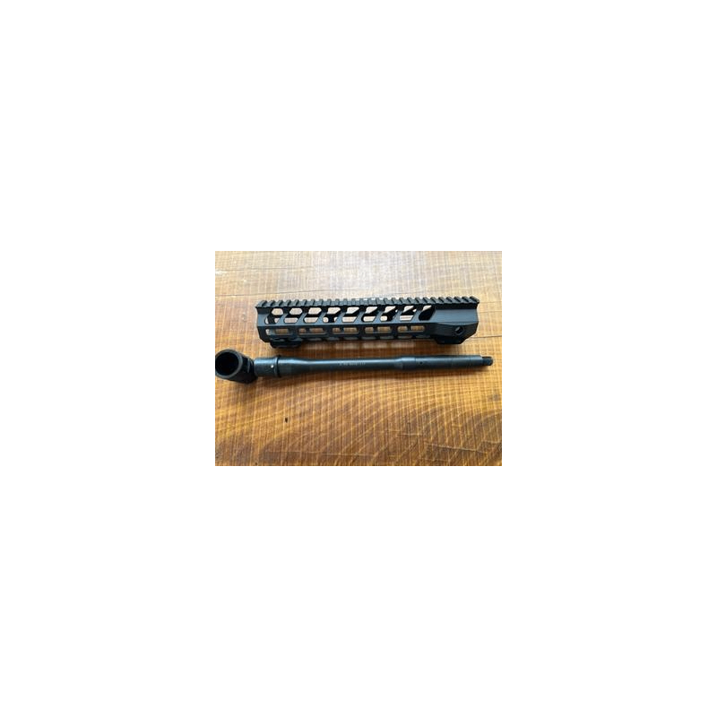 AR15 11.5" barrel, nut and hand guard